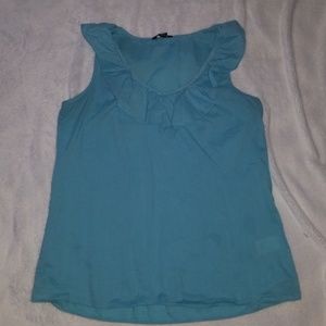 Baby blue blouse